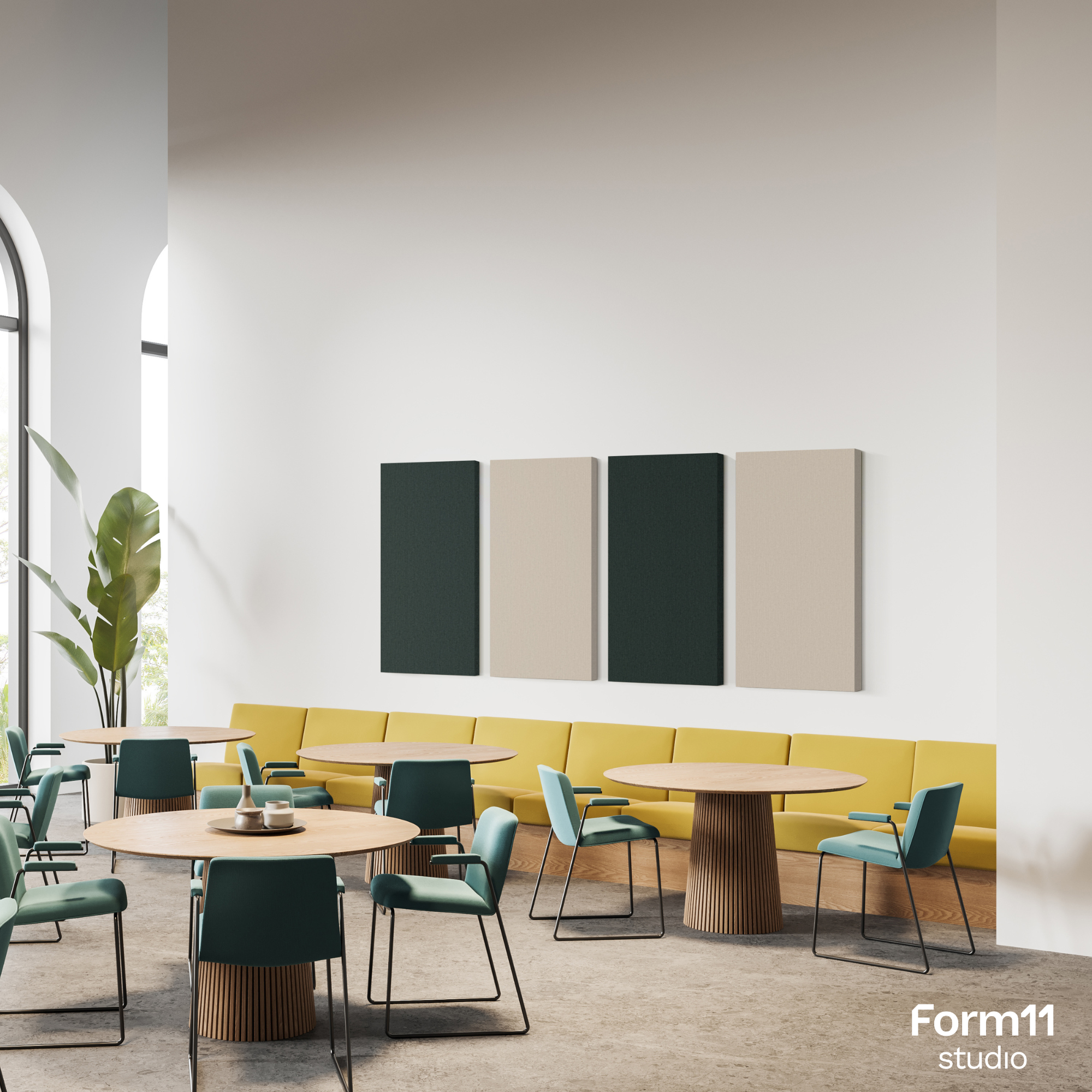 Acoustic Panel installed in an office
