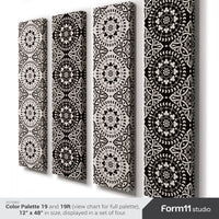 Acoustic Panel with Medallion Pattern – Circular Ornamental Design for Sound Absorption and Echo Control – Additional Color Options
