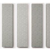 Acoustic Panel with Weave Pattern – Interlocking Geometric Design for Sound Absorption and Echo Control