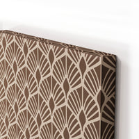 Acoustic Panel with Seashell Pattern – Art Deco Geometric Design for Sound Absorption and Echo Control - Additional Color Options