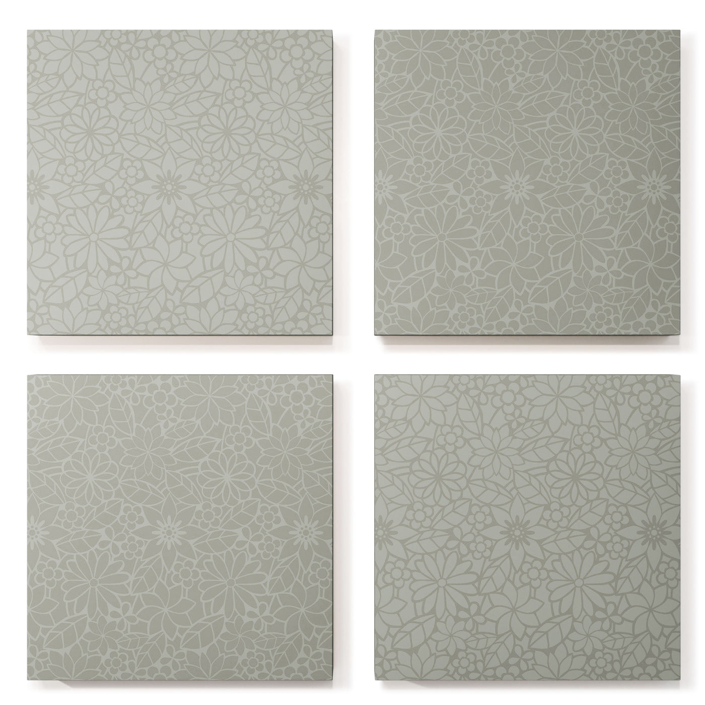 Acoustic Panel with Blossom Pattern – Floral Geometric Design for Sound Absorption and Echo Control