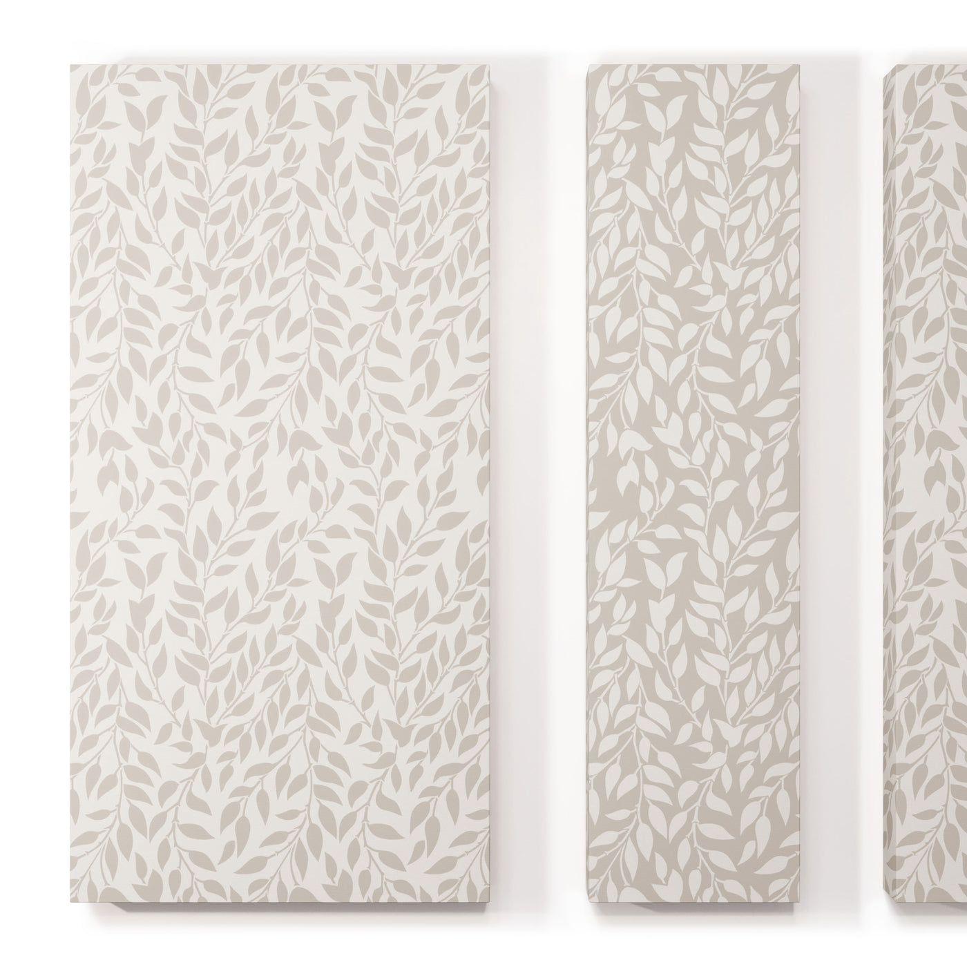 Acoustic Panel with Vineleaf Pattern – Flowing Botanical Design for Sound Absorption and Echo Control – Additional Color Options