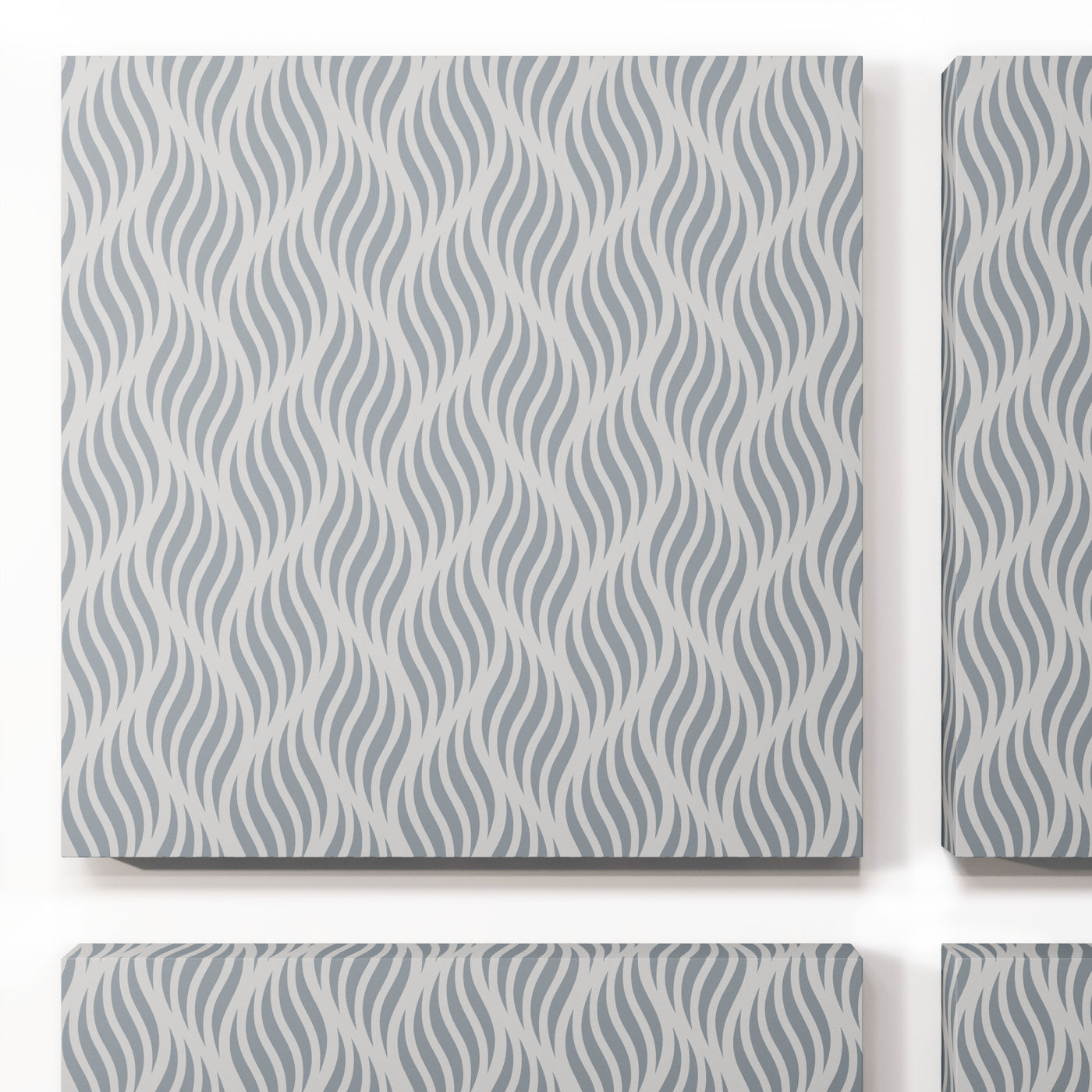 Acoustic Panel with Vapor Pattern – Flowing Geometric Design for Sound Absorption and Echo Control