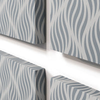 Acoustic Panel with Vapor Pattern – Flowing Geometric Design for Sound Absorption and Echo Control