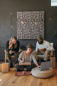 Acoustic Panel with Vineleaf Pattern – Flowing Botanical Design for Sound Absorption and Echo Control – Additional Color Options