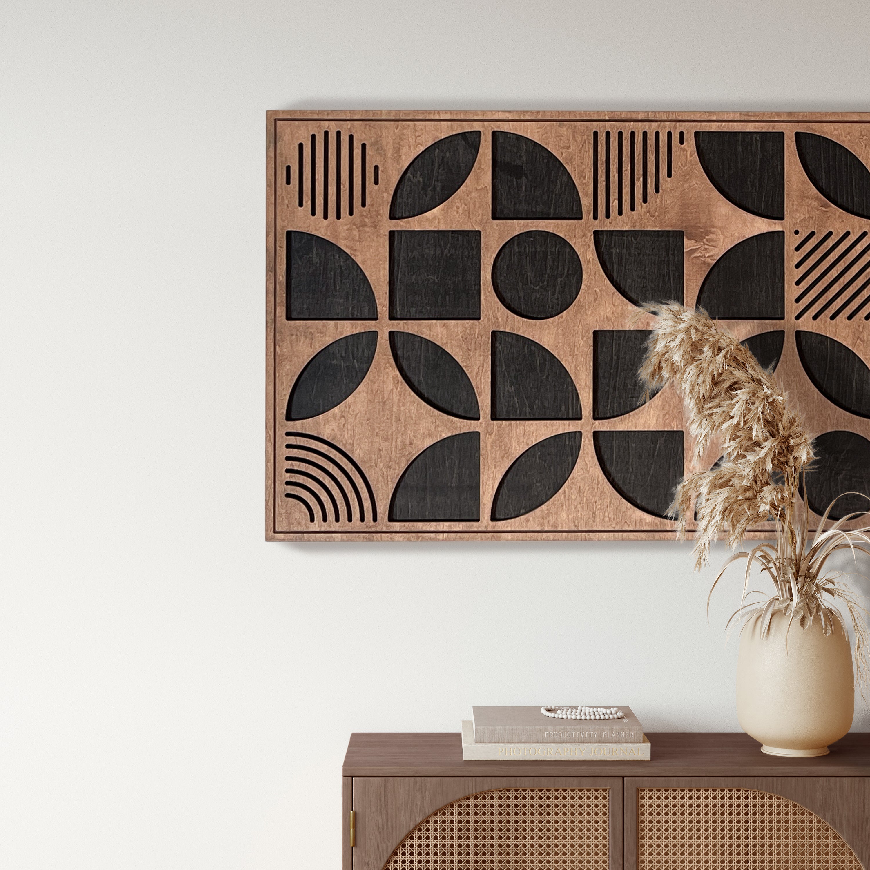Minimalist Abstract Shapes Wall Art - Form11Studio