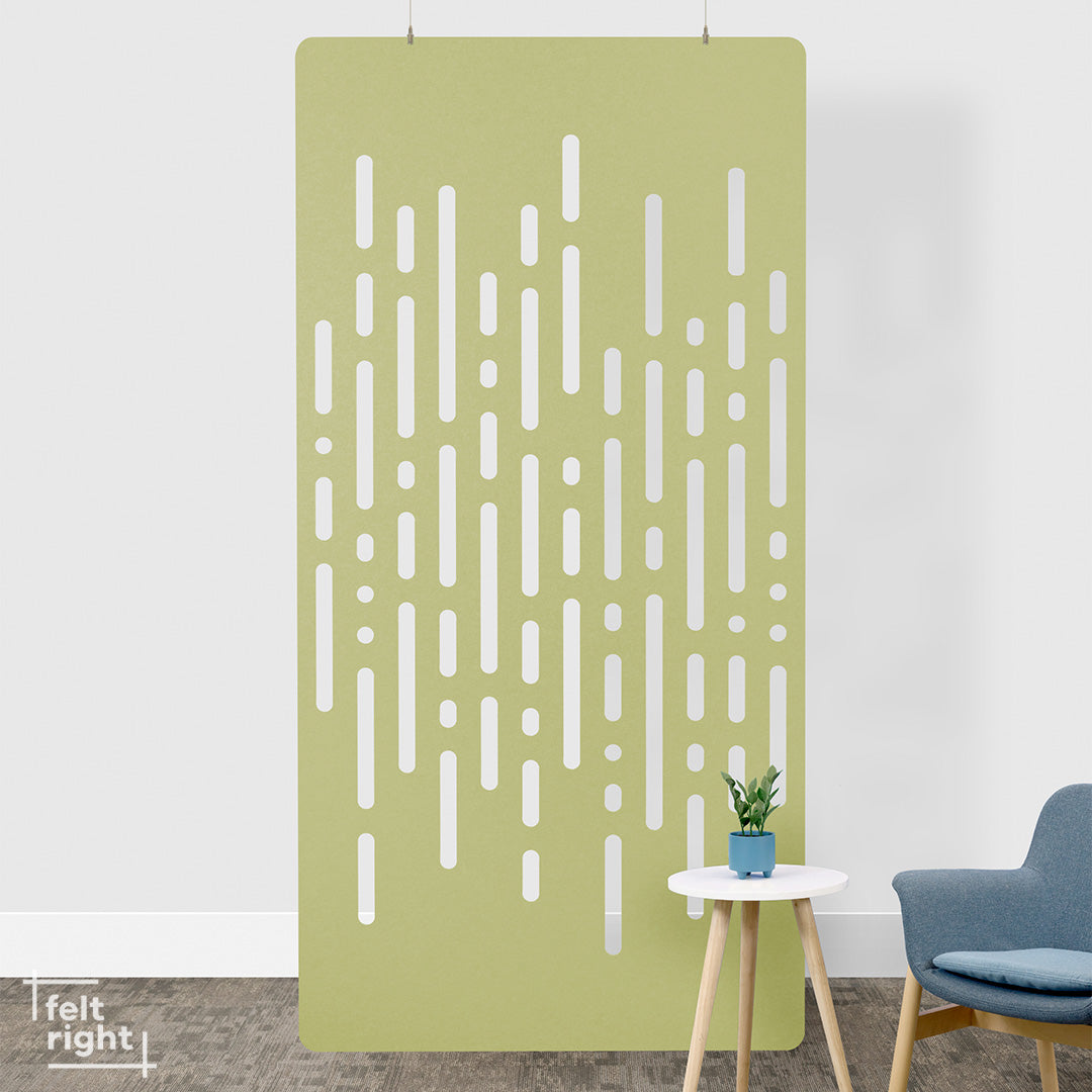 Stylish and functional office divider panel