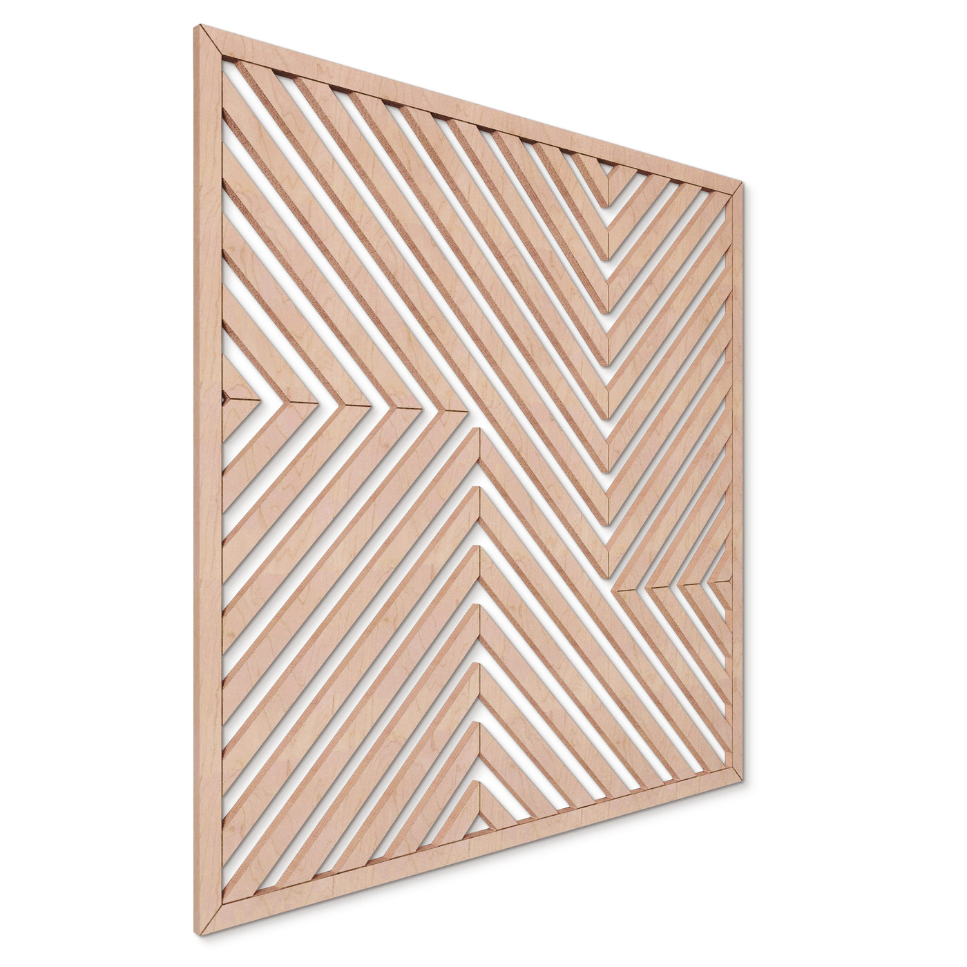 Modern Maple Geometric Wood Wall Art – Abstract Decorative Wall Hanging for Home, Ideal for Home, Office & Living Room Decor