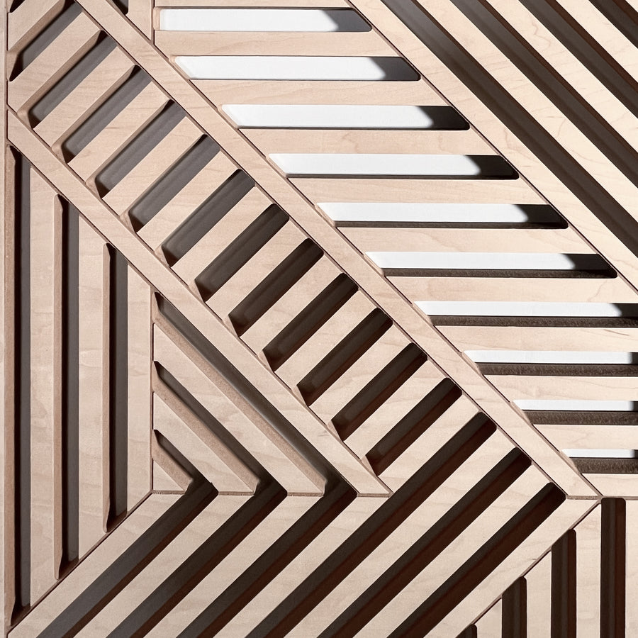 Geometric Cutouts Wood Wall Art (44