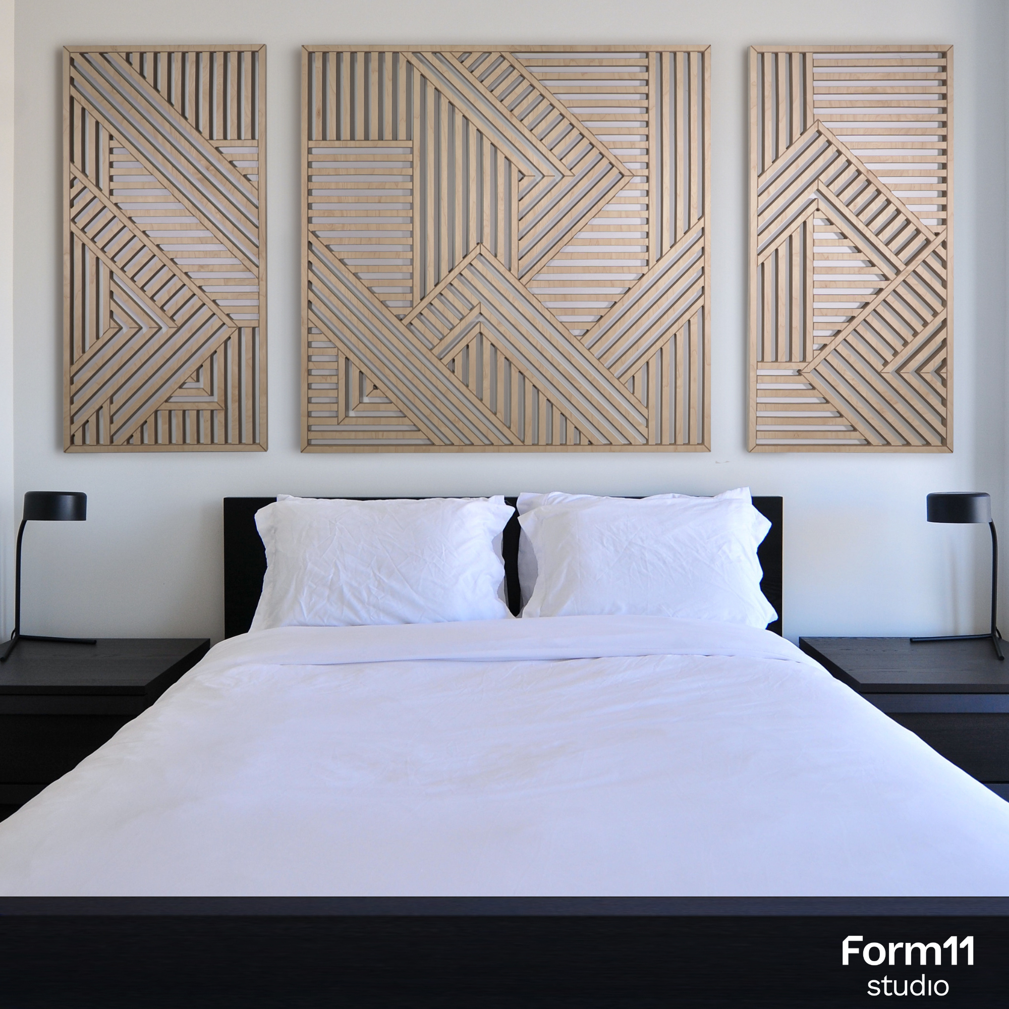 Geometric Dowel Panels
