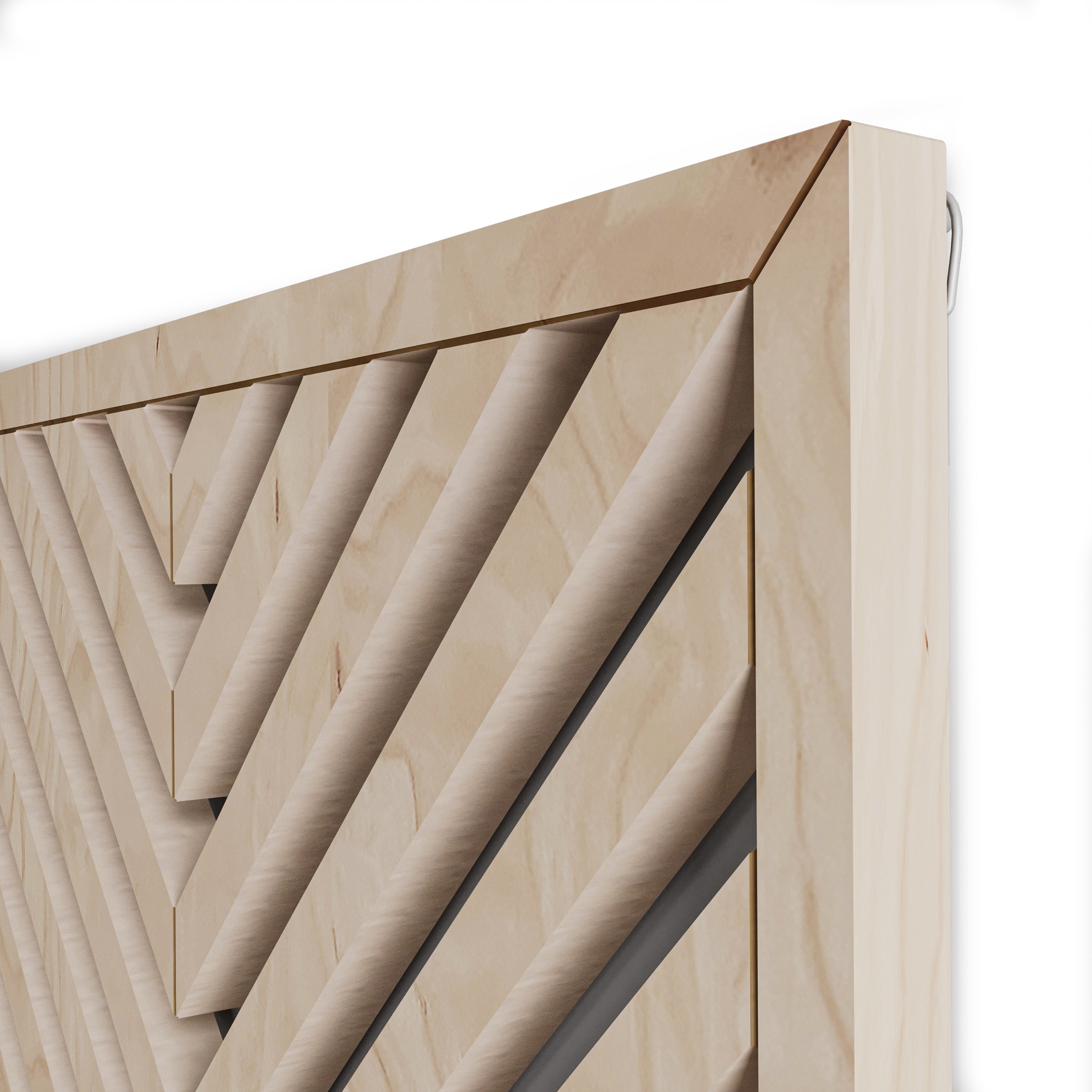 Modern Geometric Wood Wall Art (Set of 3) - Form11Studio