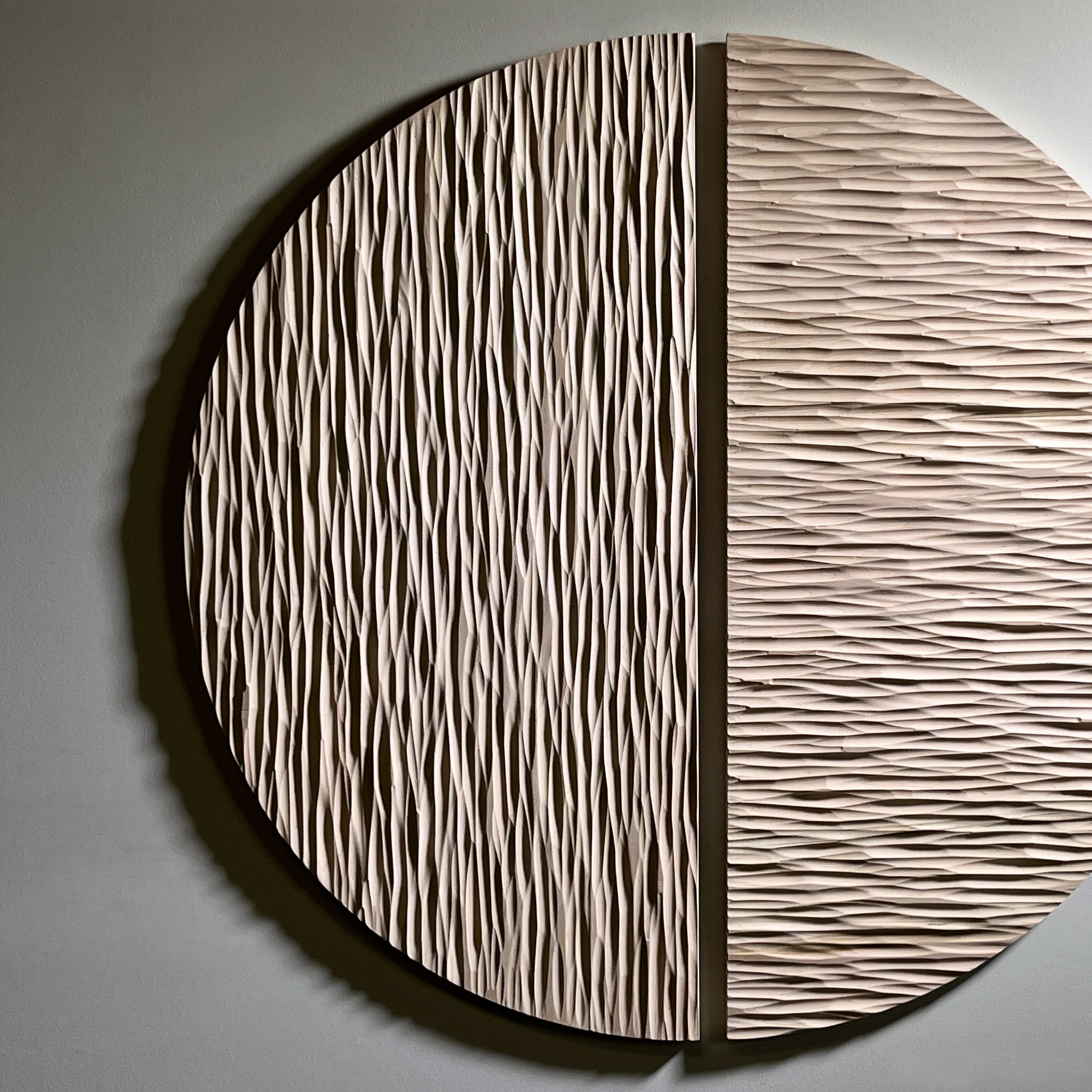 Carved Maple Wood Wall Art - Form11Studio